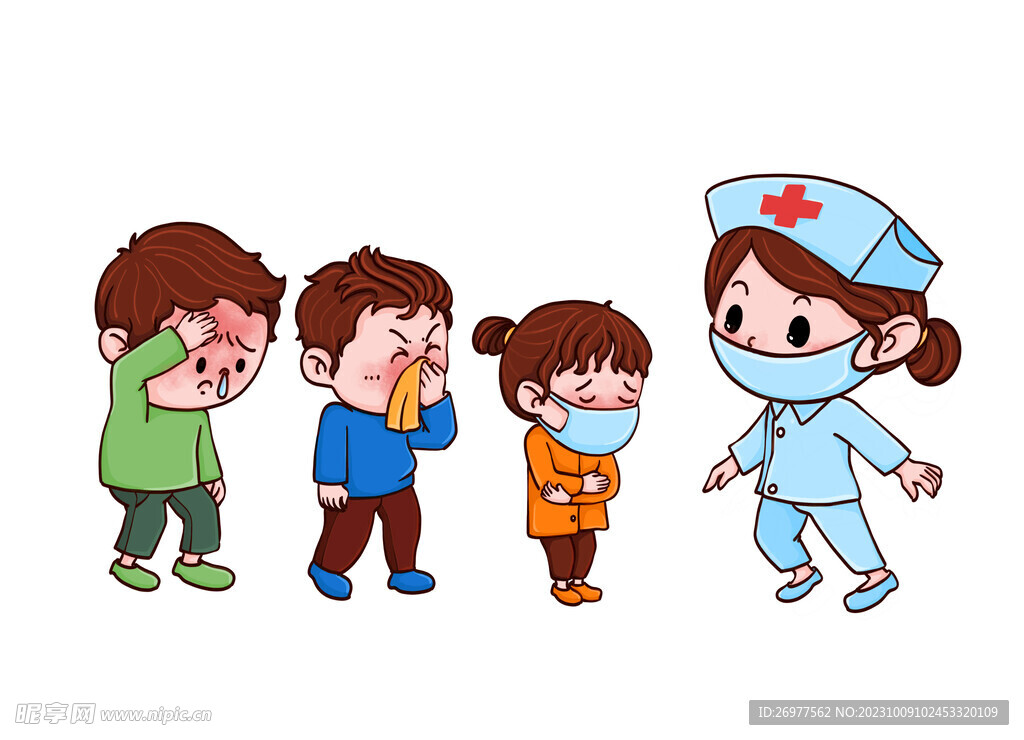  排隊看病 