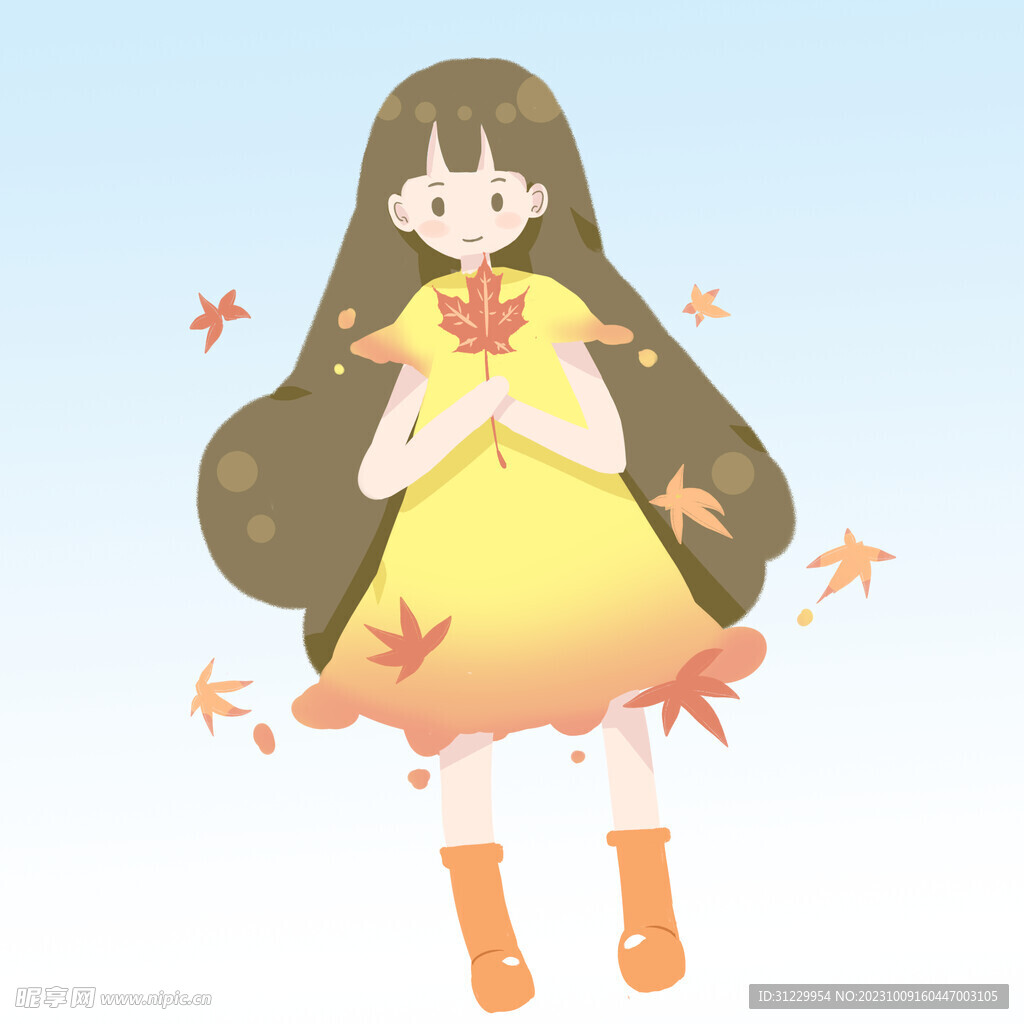  楓葉女孩