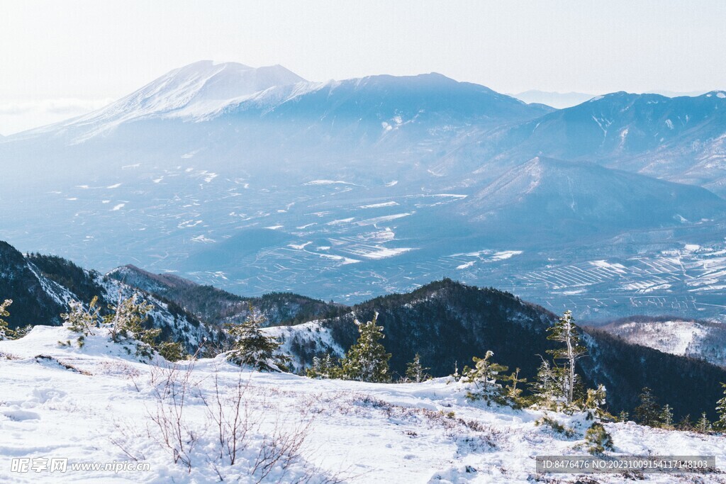 雪山山頂