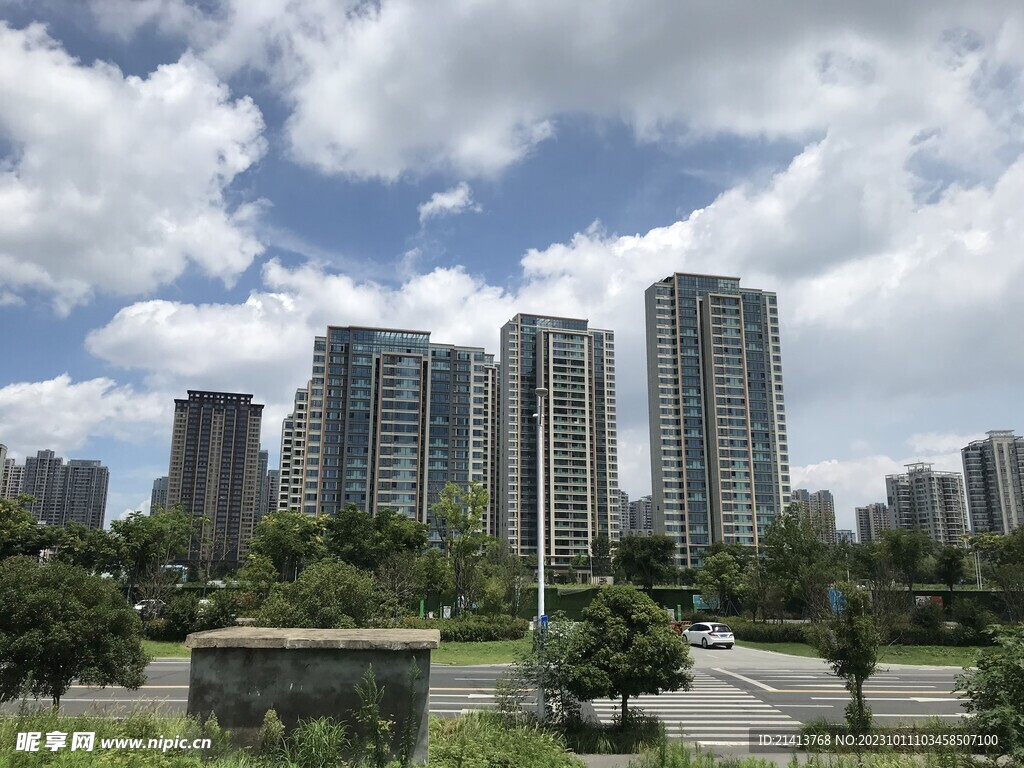 城市高楼建筑