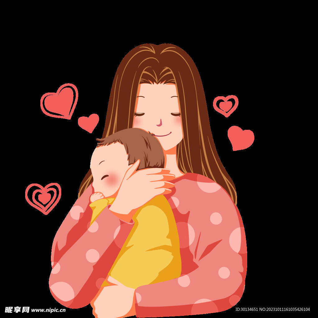 卡通婦嬰