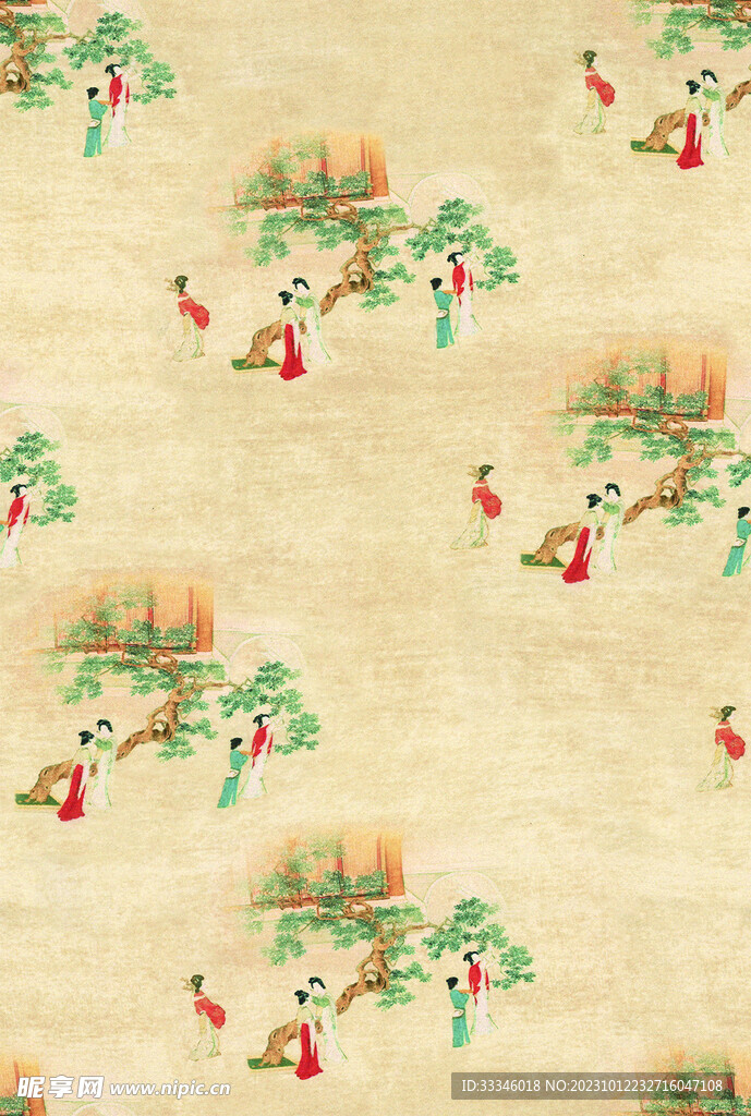 仕女圖