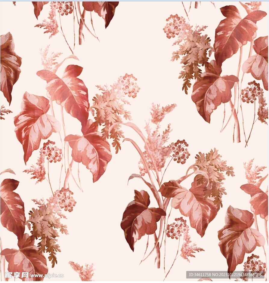 葉子 花