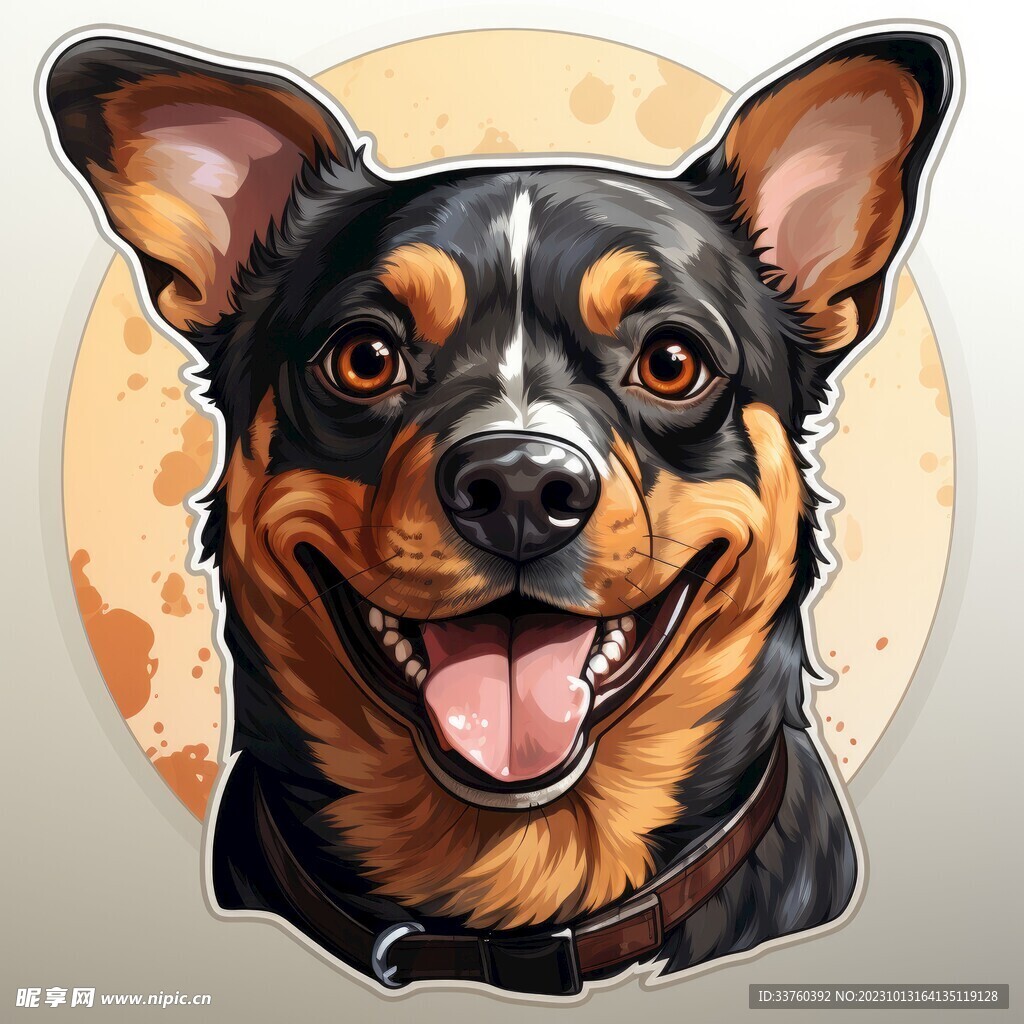 狗插畫
