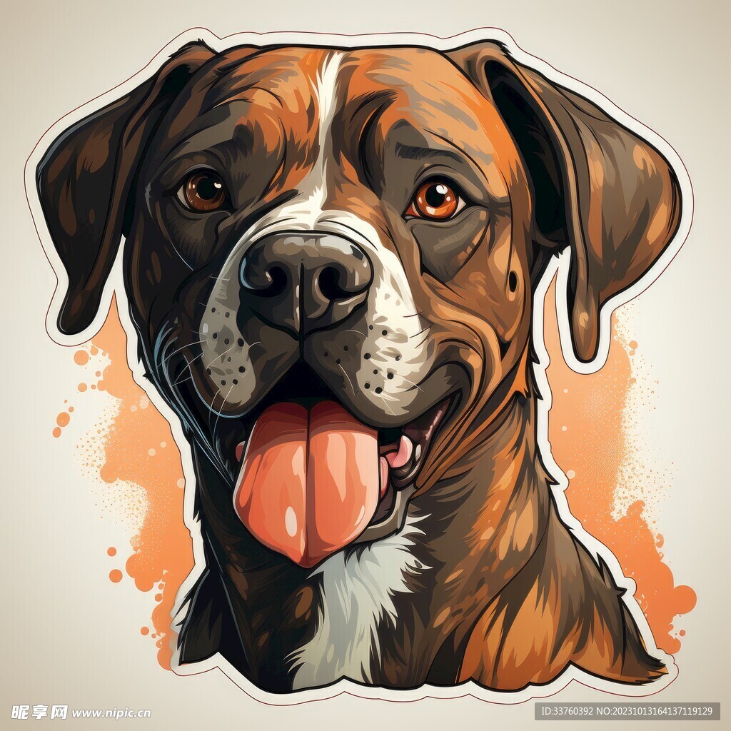 狗插畫