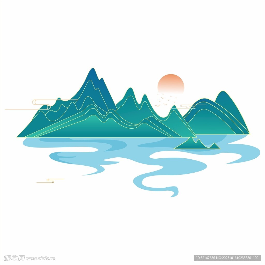 國潮裝飾山