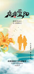 重阳节敬老传统节日宣传海报