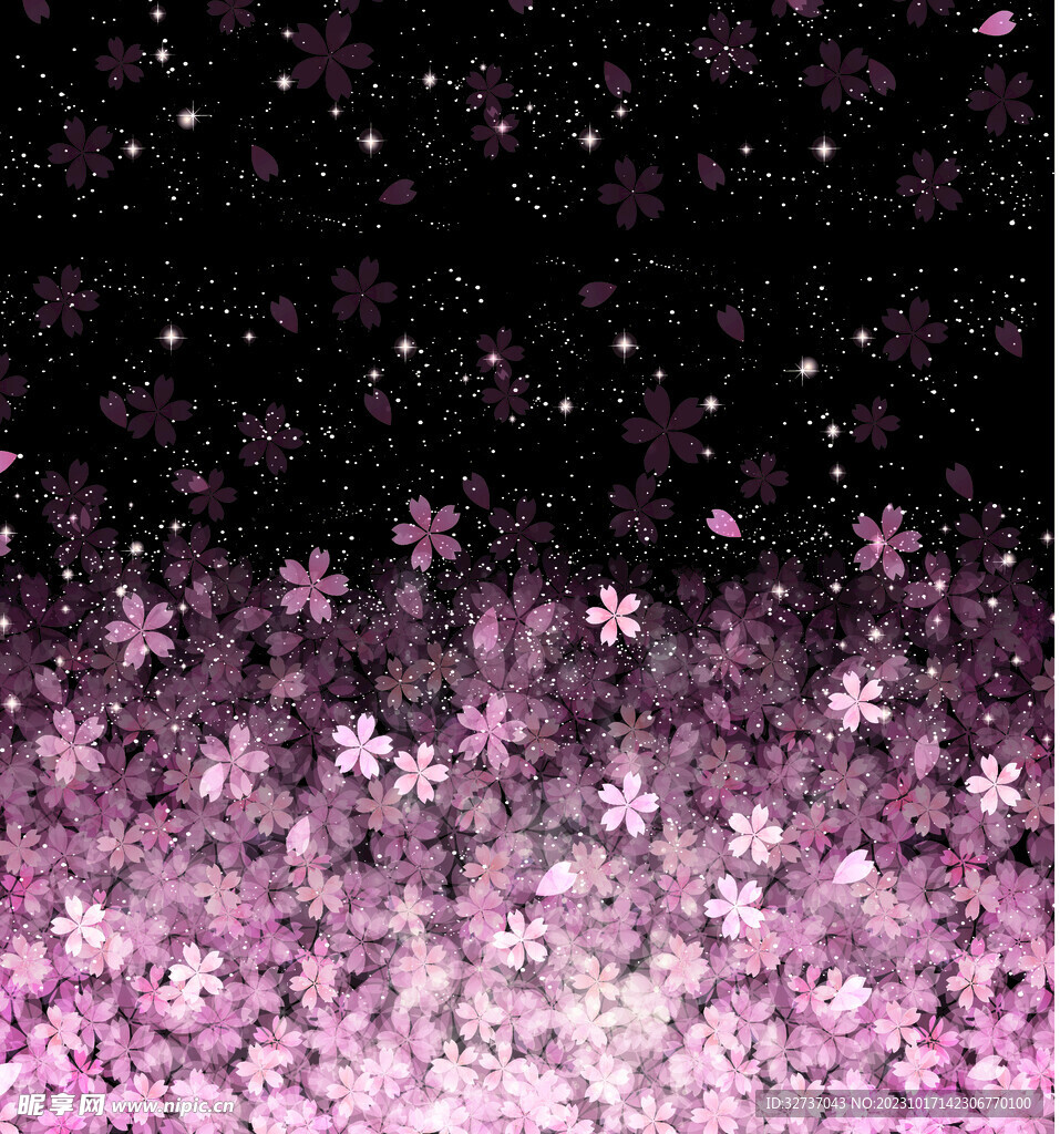 手繪花