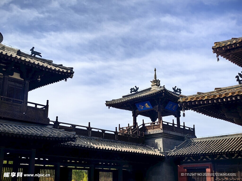 云岡石窟建筑