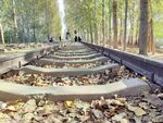 秋天铁路景观摄影