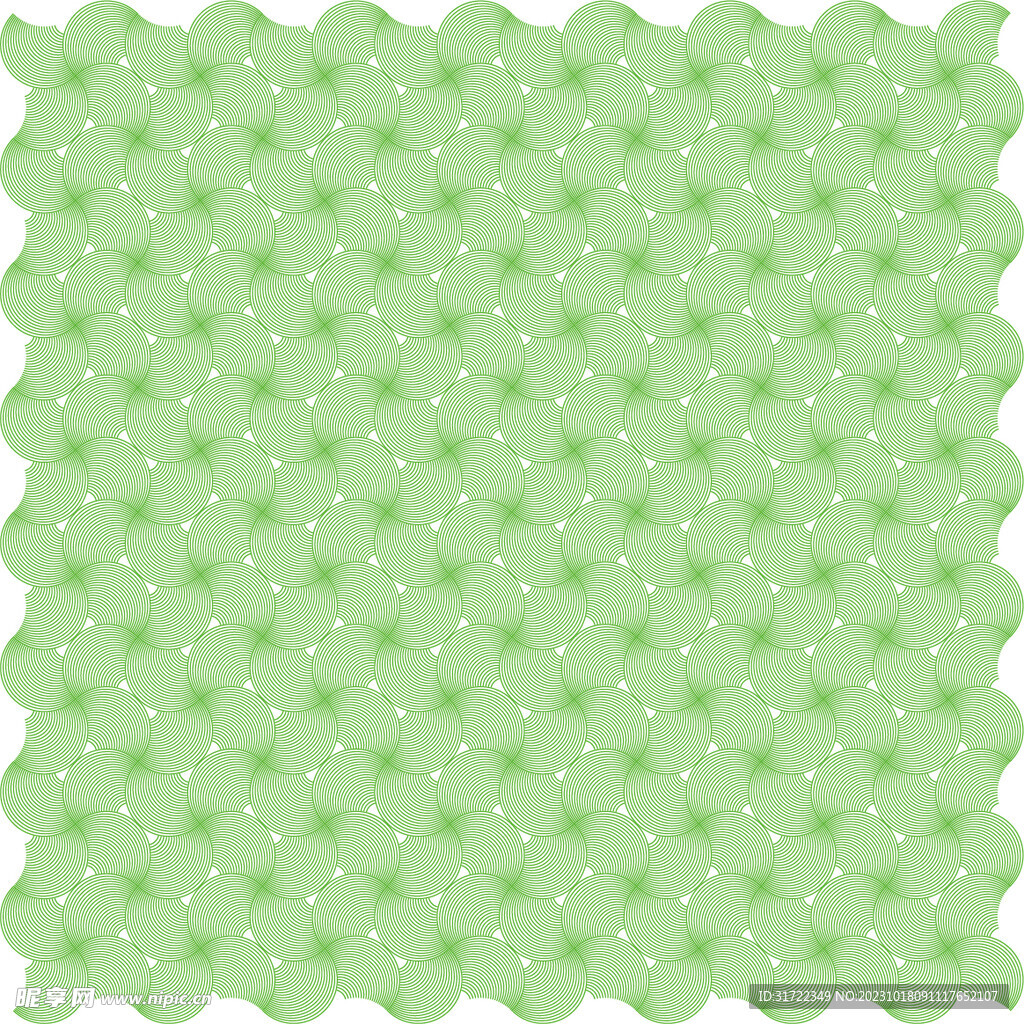 花纹 螺旋 图案 绿色 规律