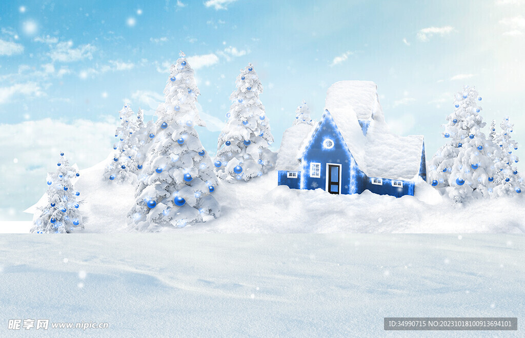 圣誕雪景