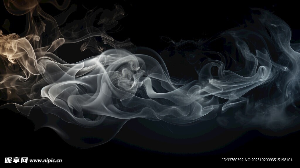 白色煙霧背景