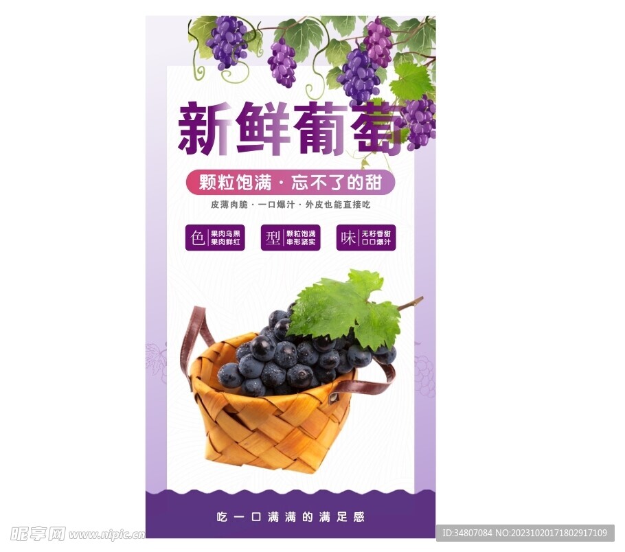 葡萄海報