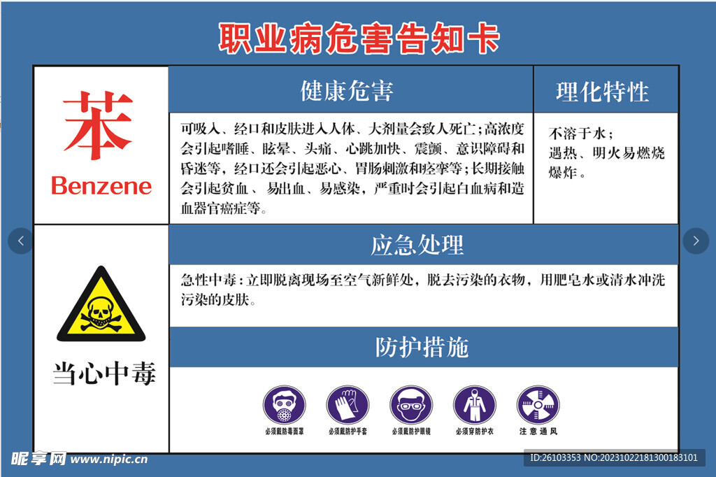 職業病危害告知卡