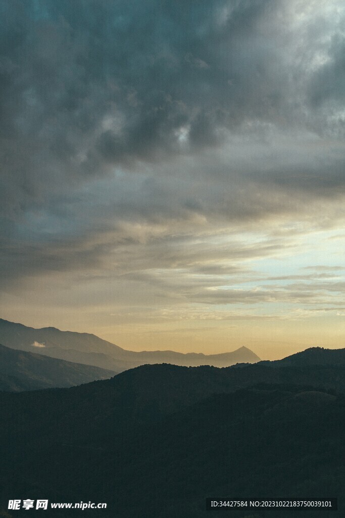 山脈風景