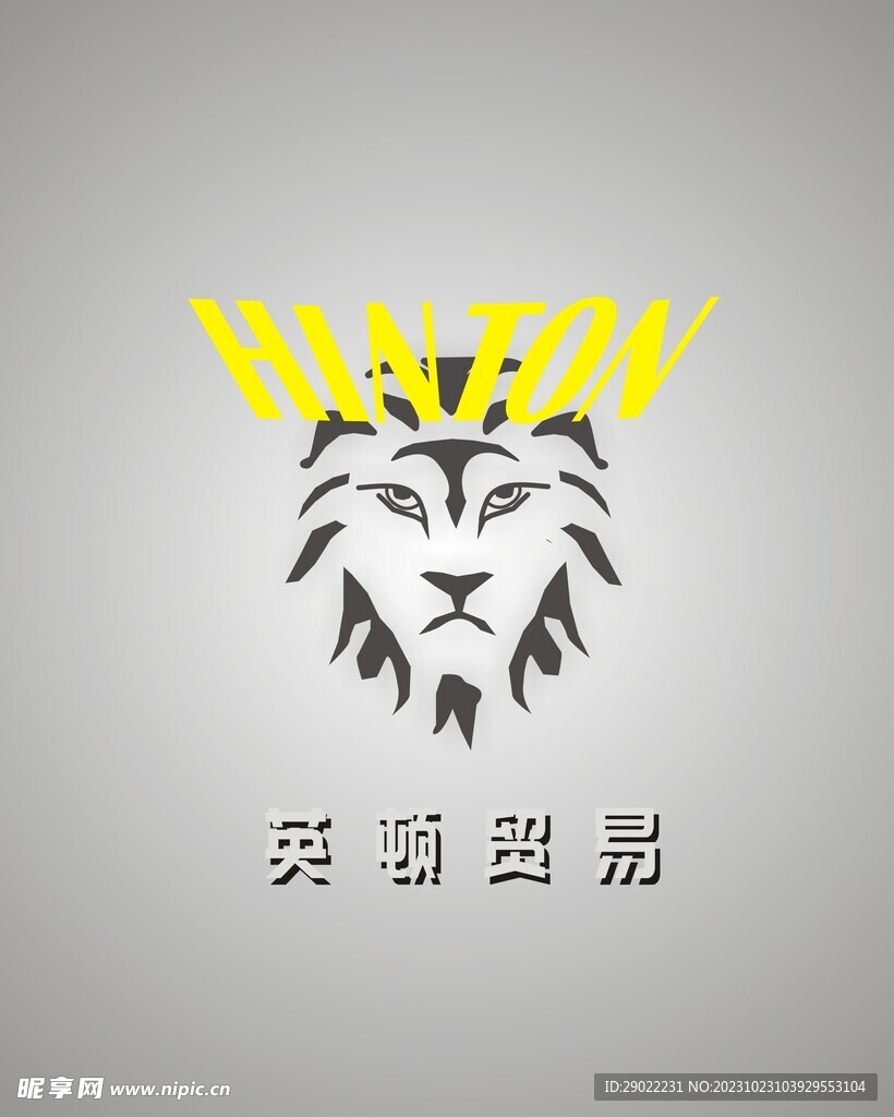狮头LOGO设计标志CDR格式