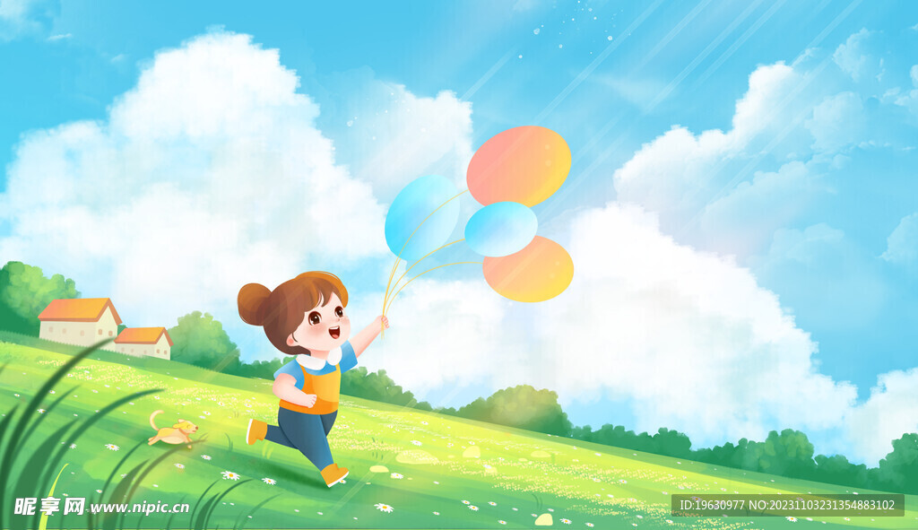 兒童節插畫