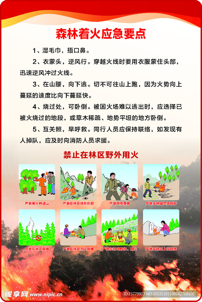 森林防火安全