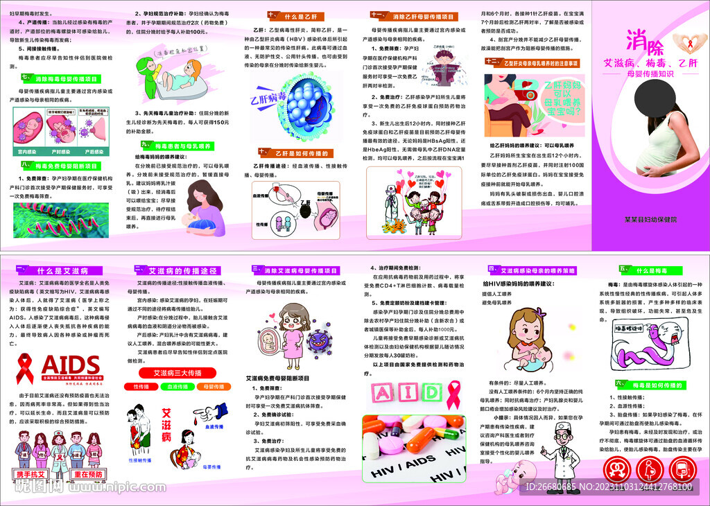 消除艾滋病乙肝梅毒知識(shí)