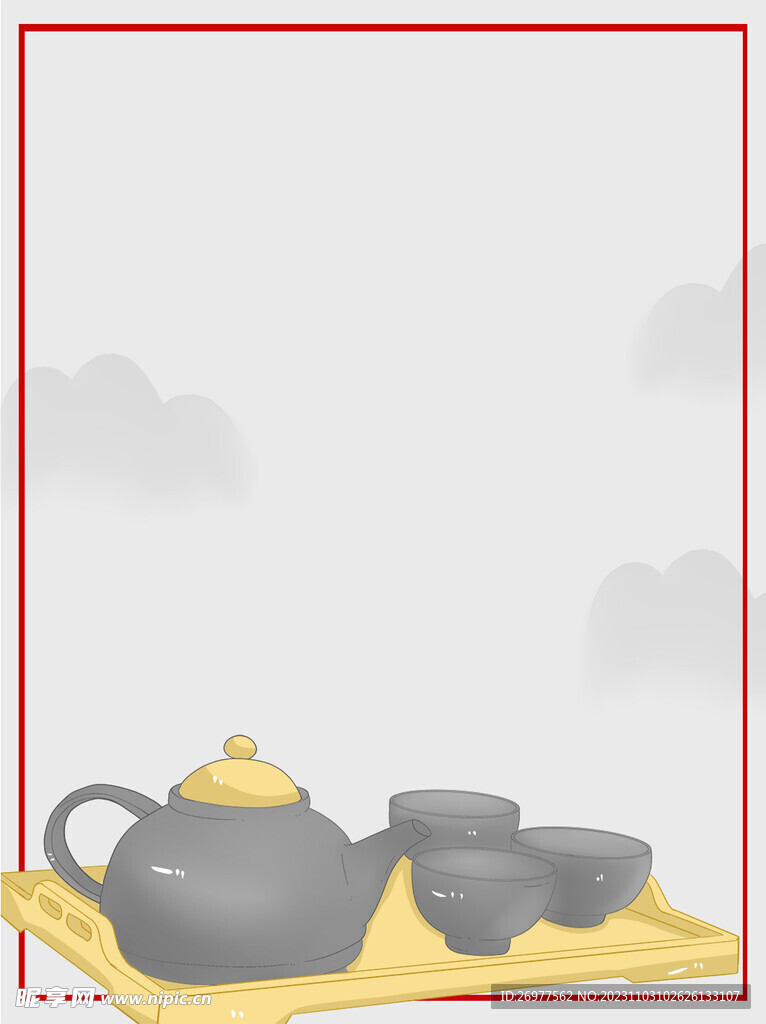  茶道背景 