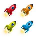 4款彩色火箭
