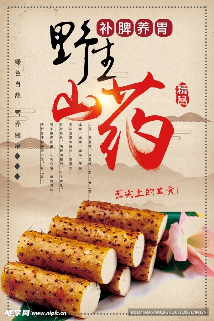 野生山藥