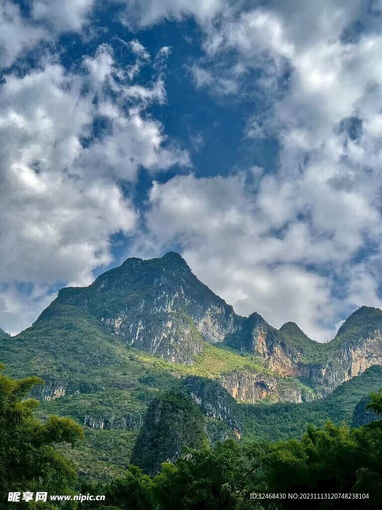 美麗的山川