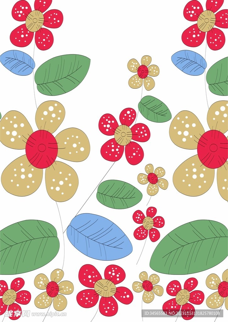 小花小樹葉