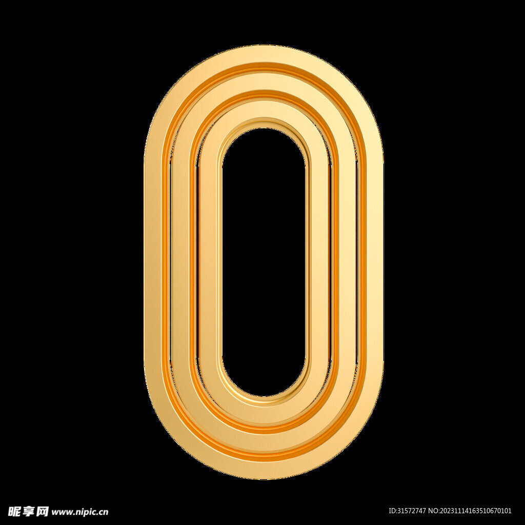 金屬數字0