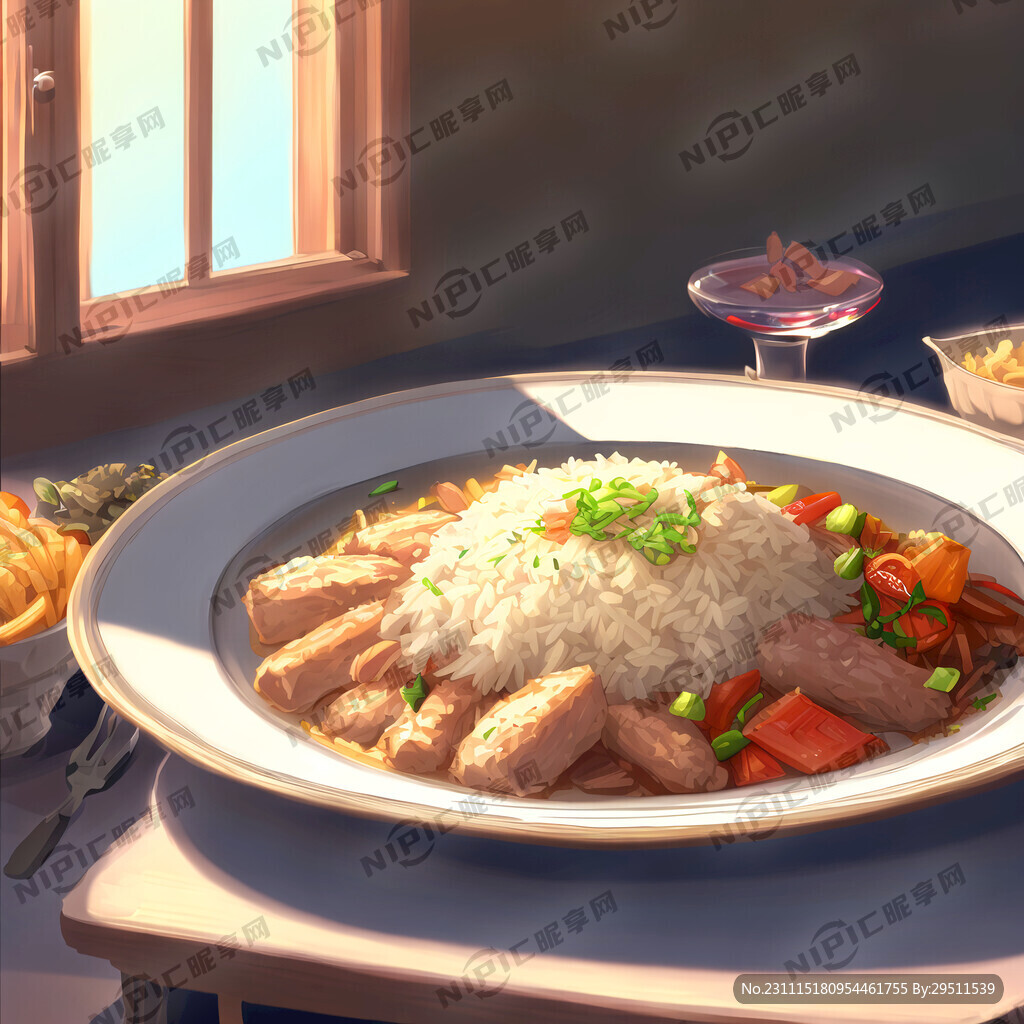 一盤抓飯