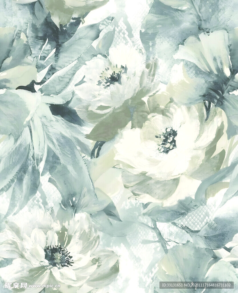 手繪花