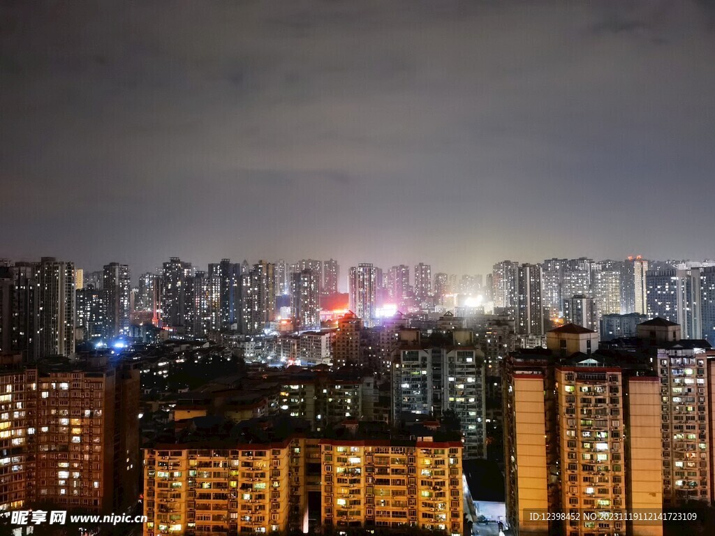 城市建筑夜景