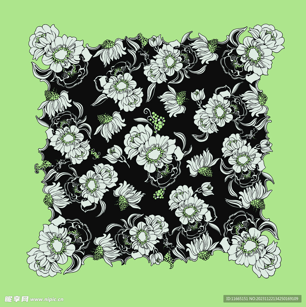曇花秀圖