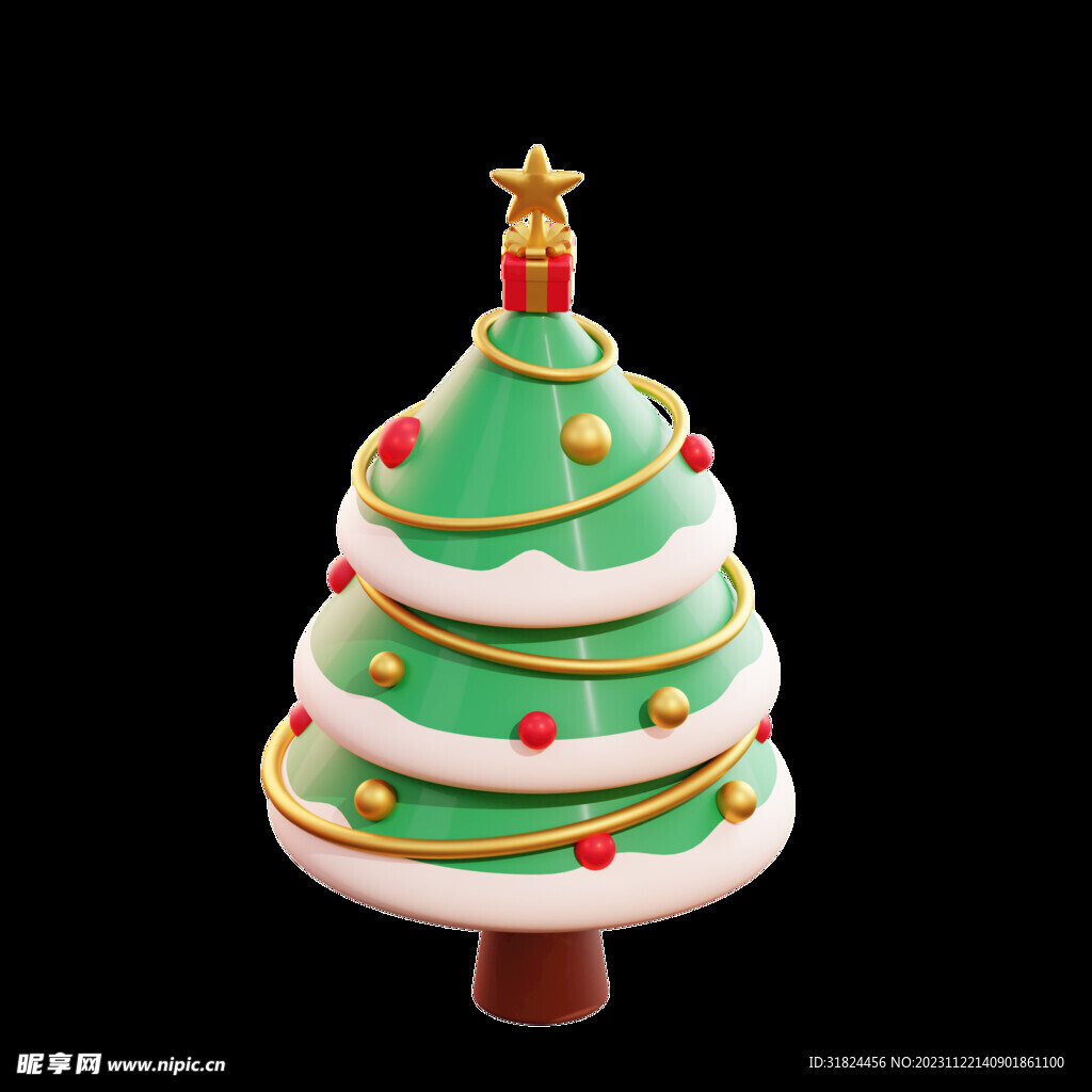 圣诞树3D素材