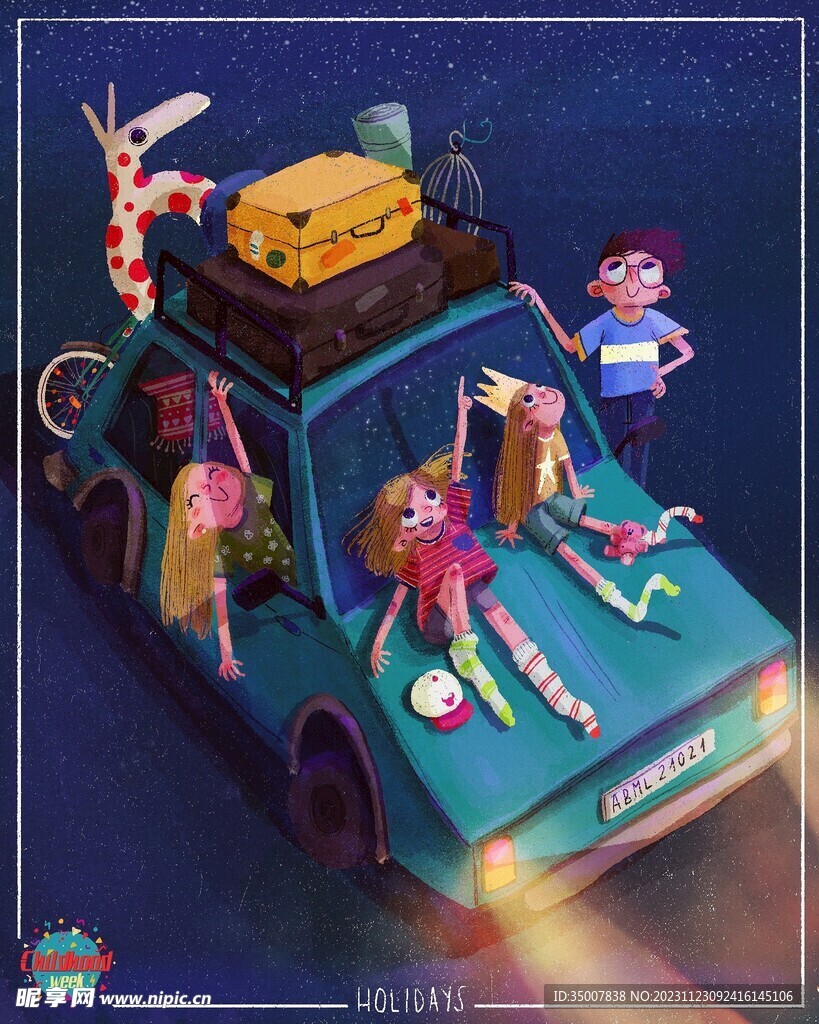 手繪插畫