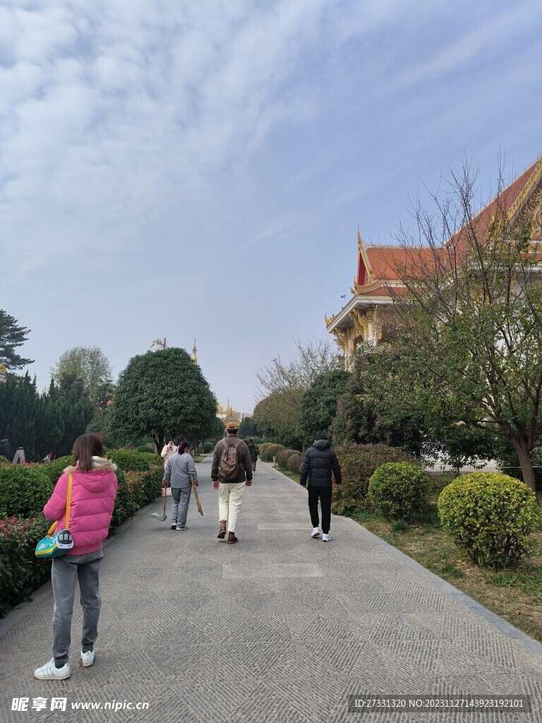 白马寺泰式建筑