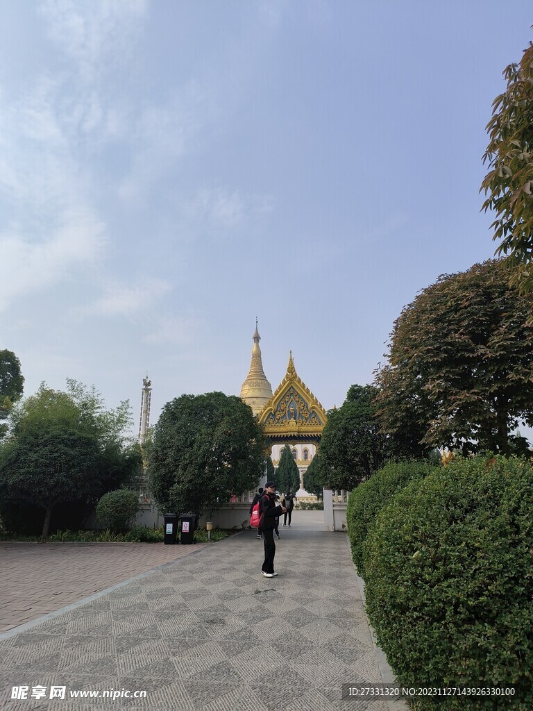 白马寺泰式建筑