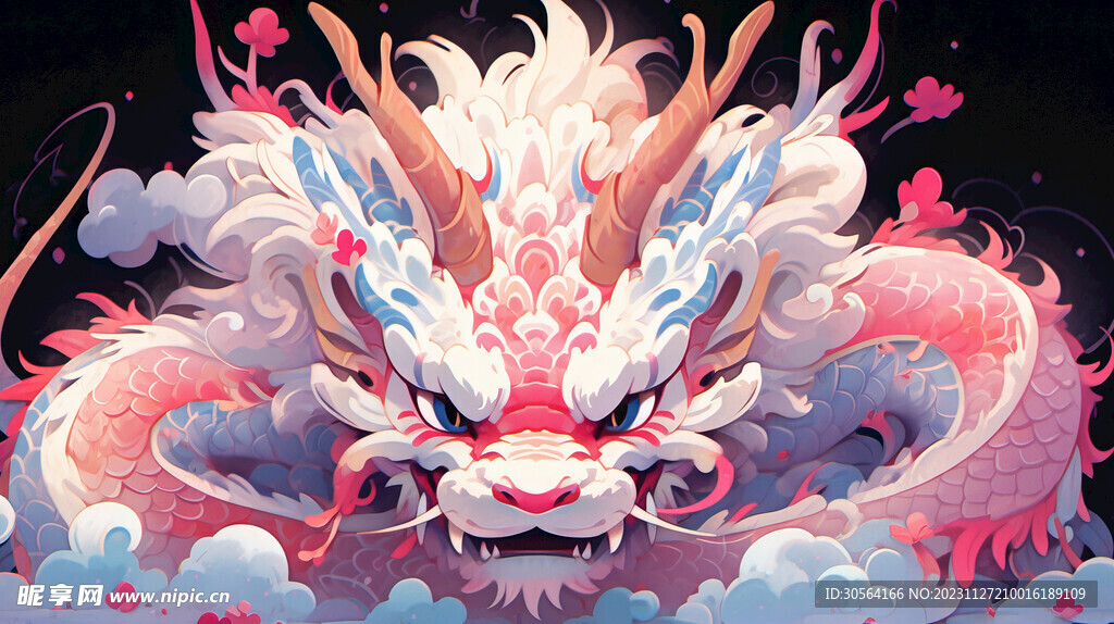 龍年龍插畫
