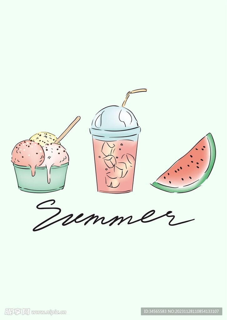 夏季冰饮