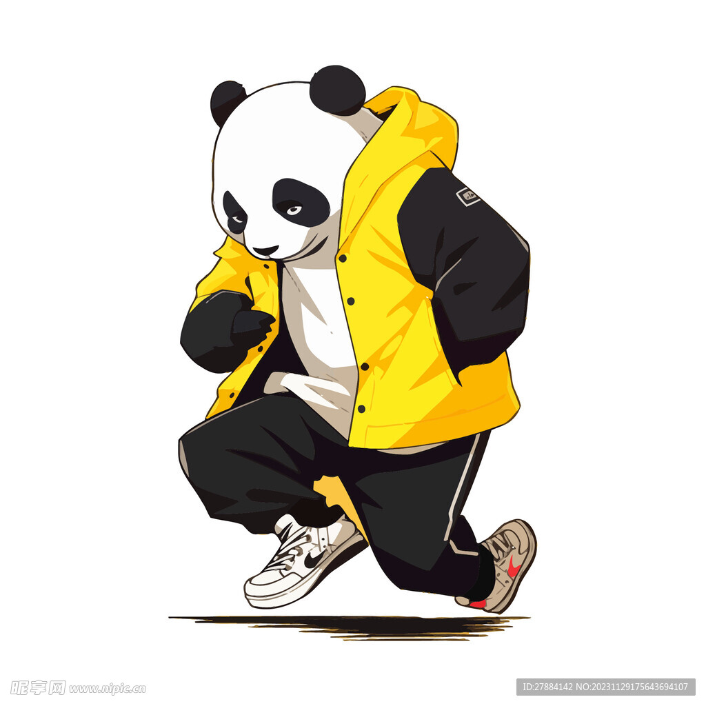 时尚大熊猫