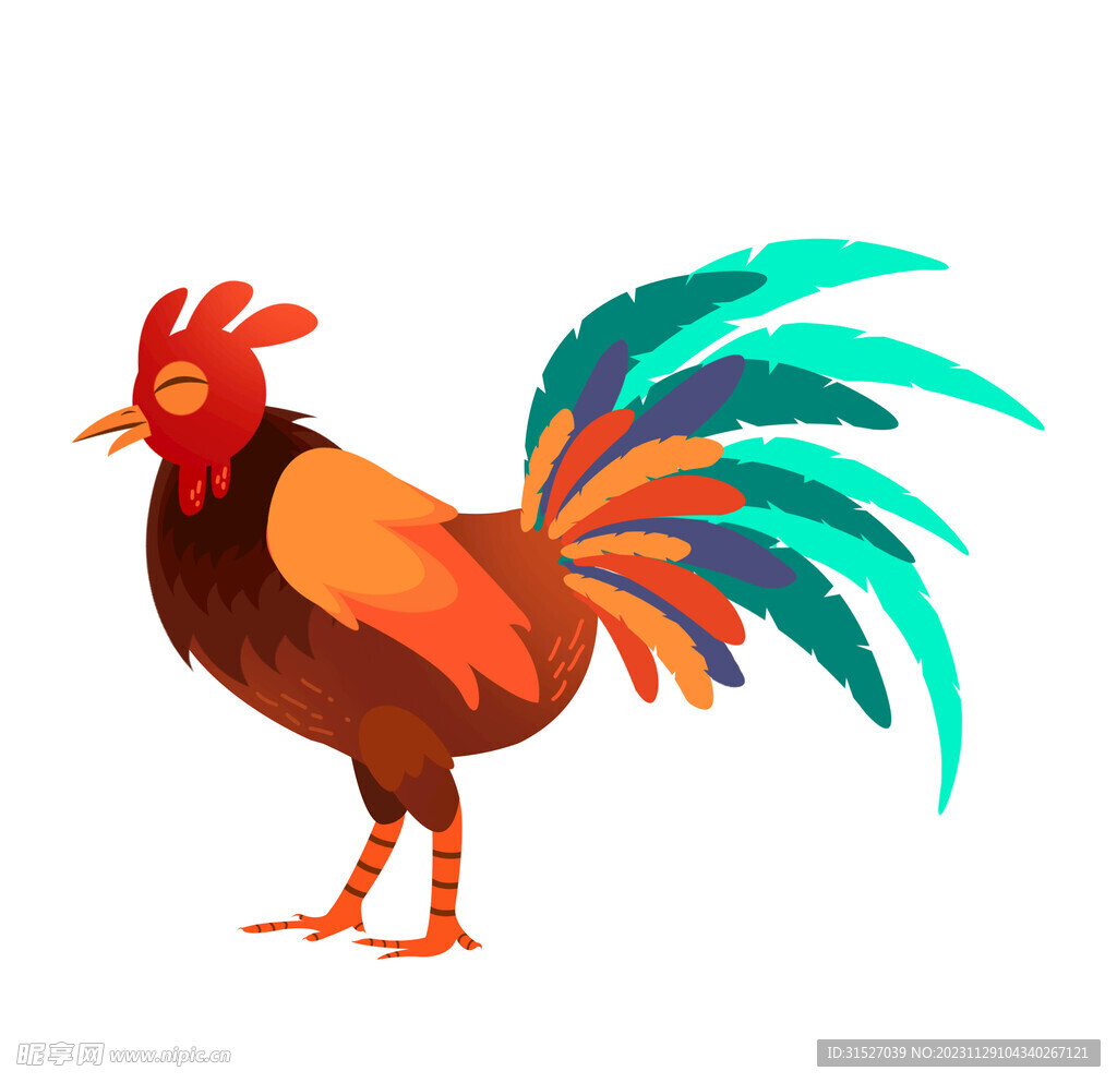 公雞插畫