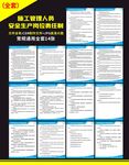 施工管理人員安全生產崗位責任制