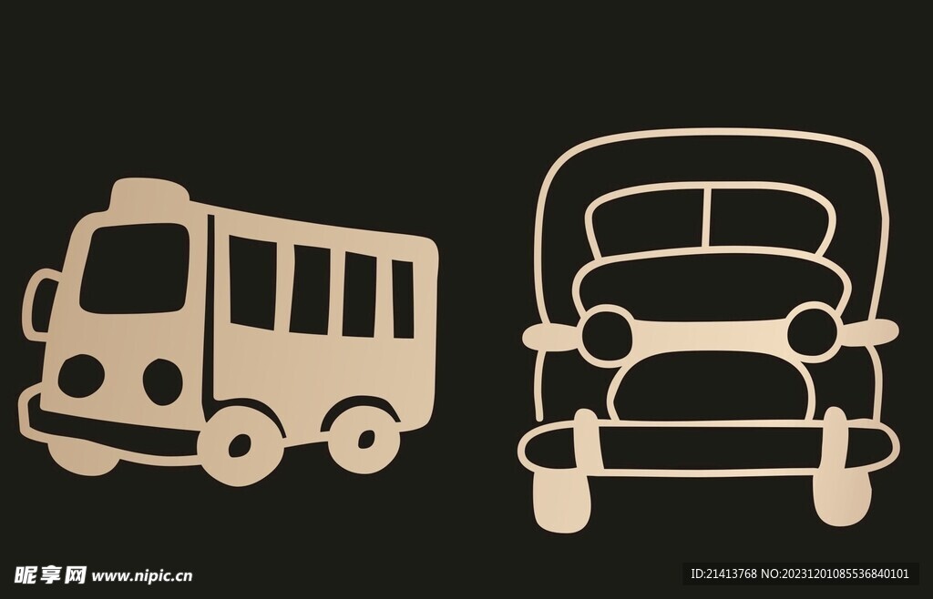 手繪動(dòng)畫(huà)汽車