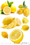 黄柠檬水果免抠素材