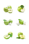 青苹果水果图片素材