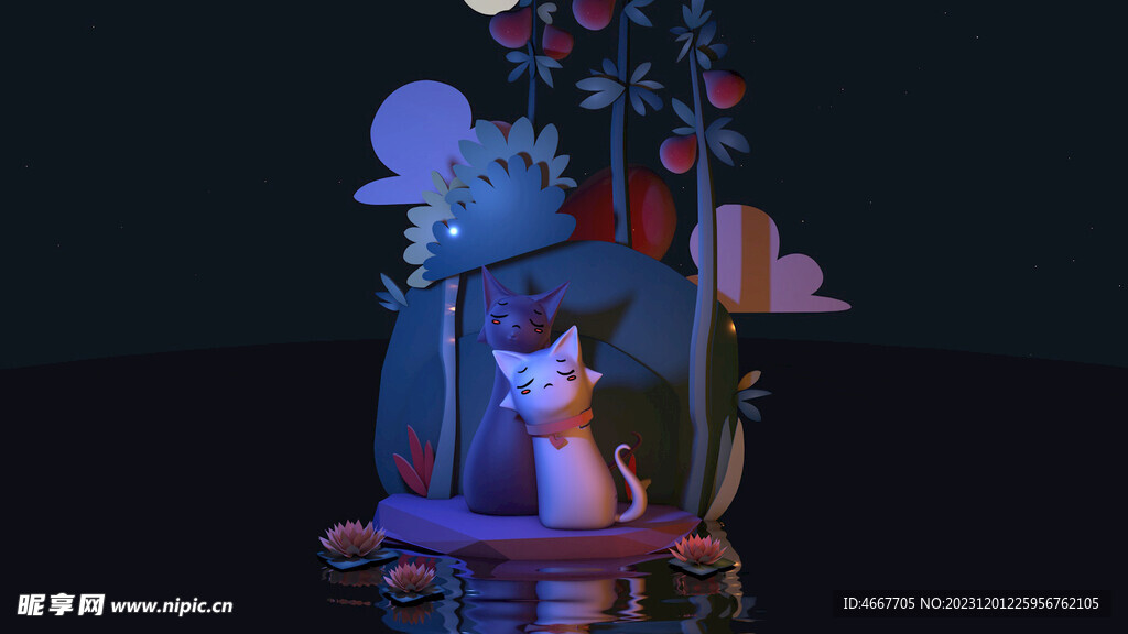 C4D裝飾元素模型