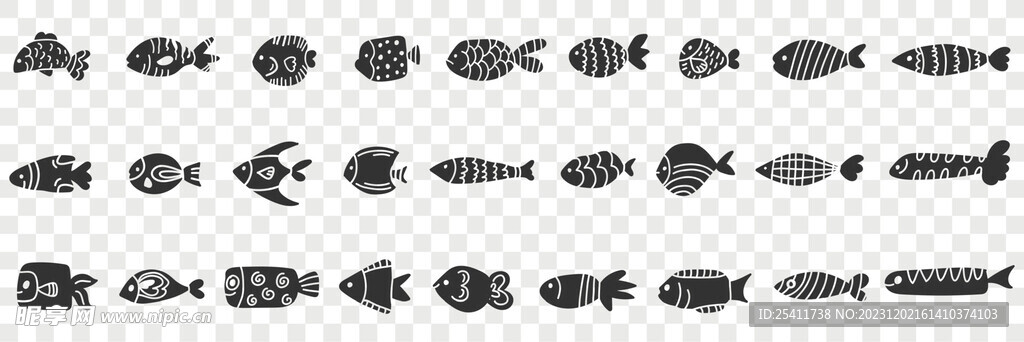 魚線稿