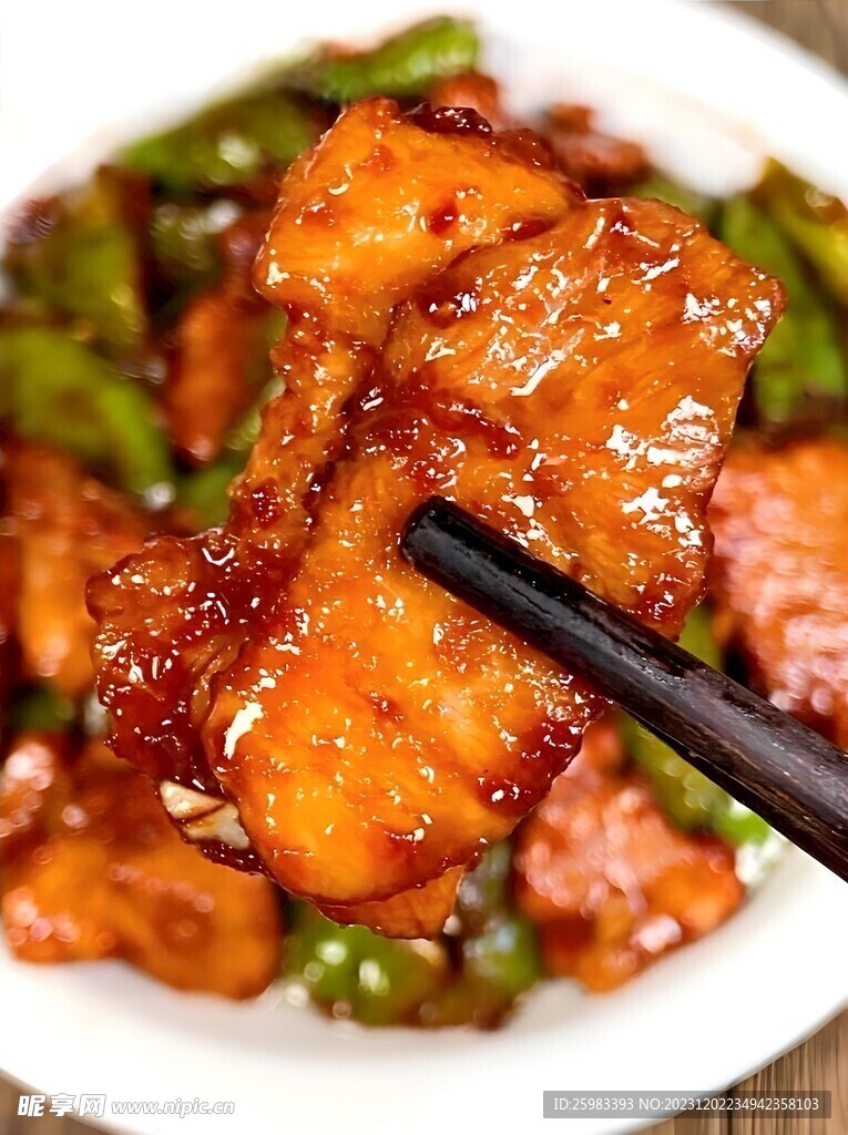 青椒肉片
