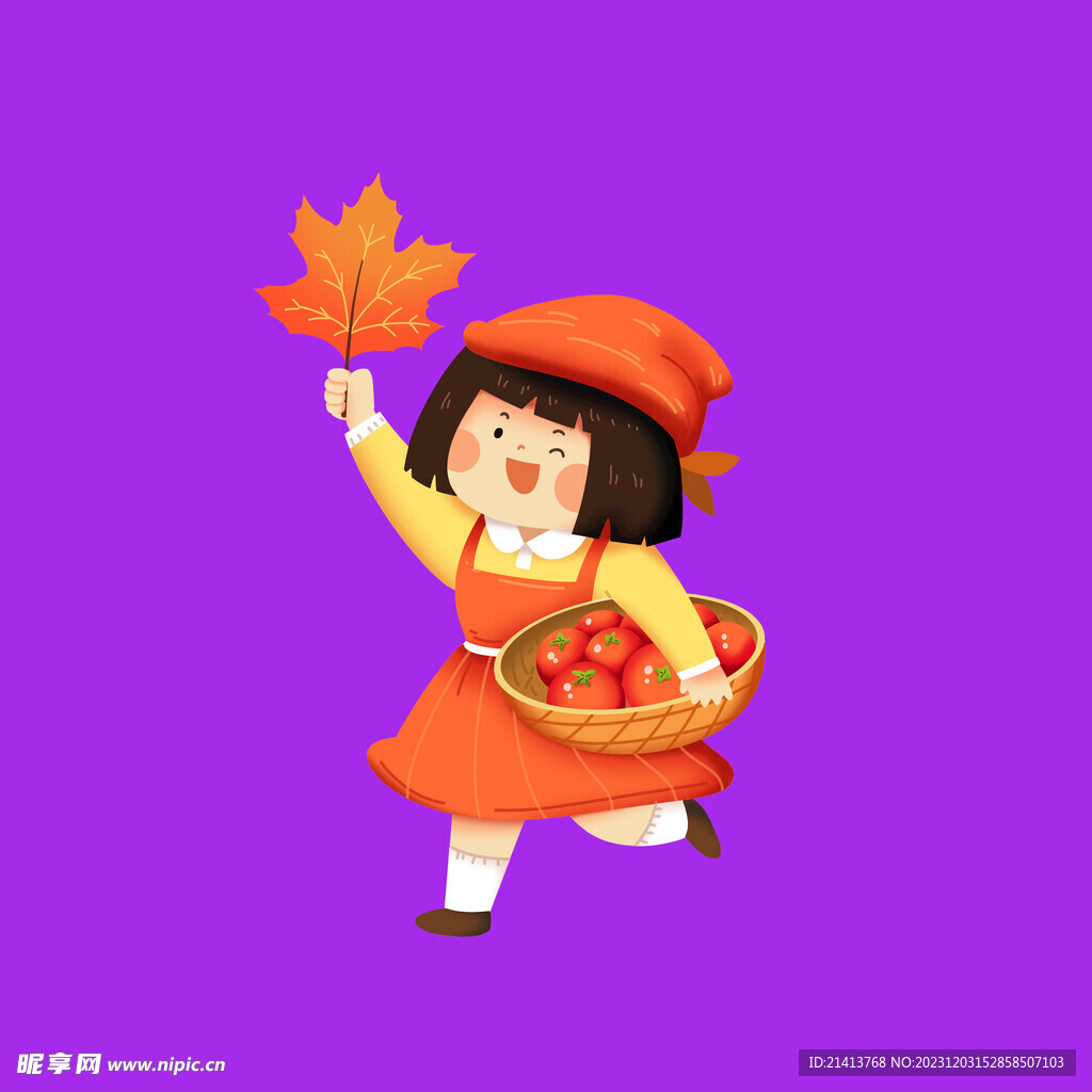手繪女孩女人